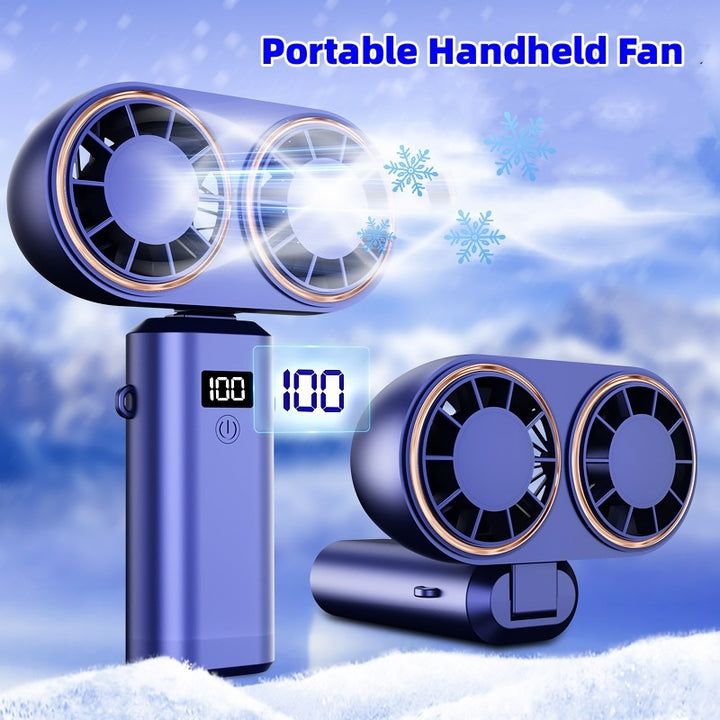 USB Handheld Mini Fan Foldable Portable