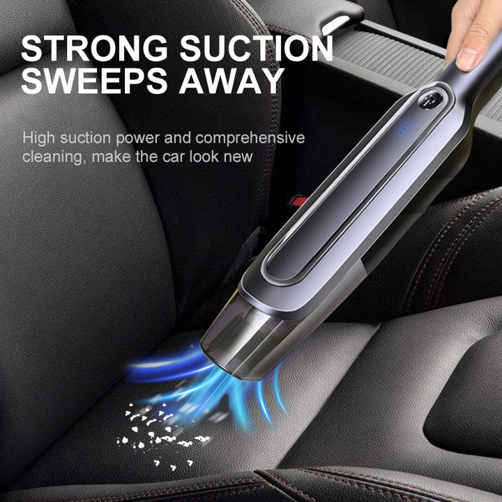 Cordless Handheld Vacuum Cleaner Suction Rechargeable Dust Collector