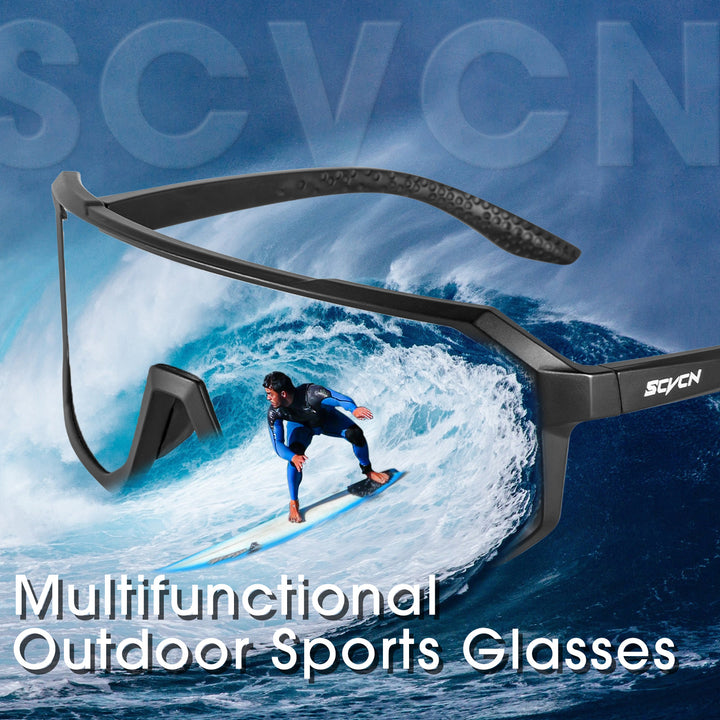 SCVCN Cycling Glasses, MTB Outdoor Sports Bike Cycling Glasses