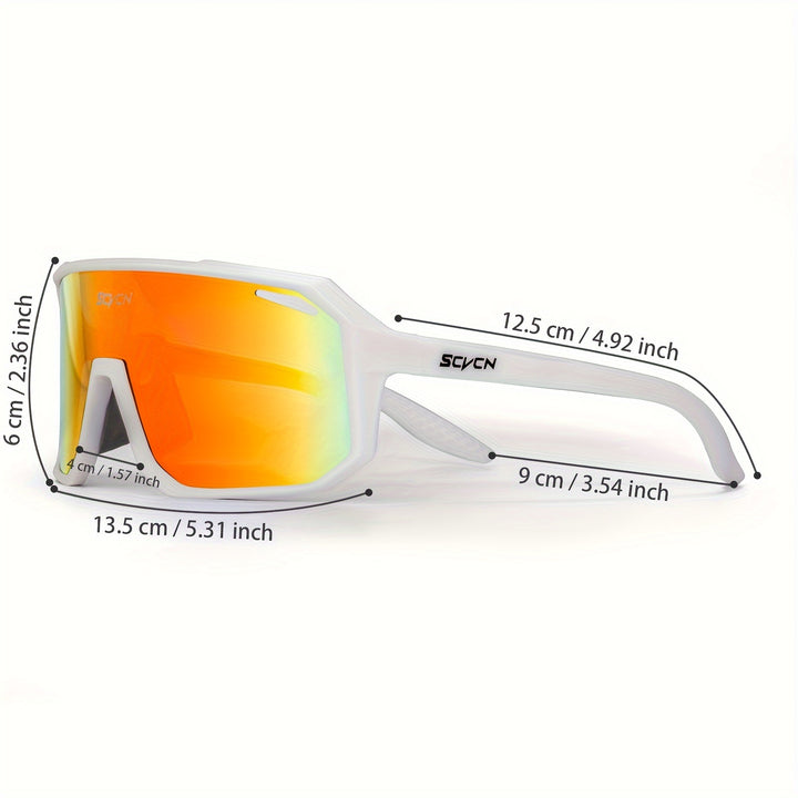 SCVCN Cycling Glasses, MTB Outdoor Sports Bike Cycling Glasses