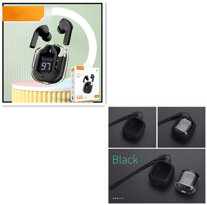 New Mini Transparent Wireless Bluetooth