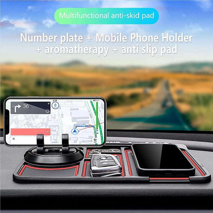 Non-Slip Car Phone Pad For 4-in-1