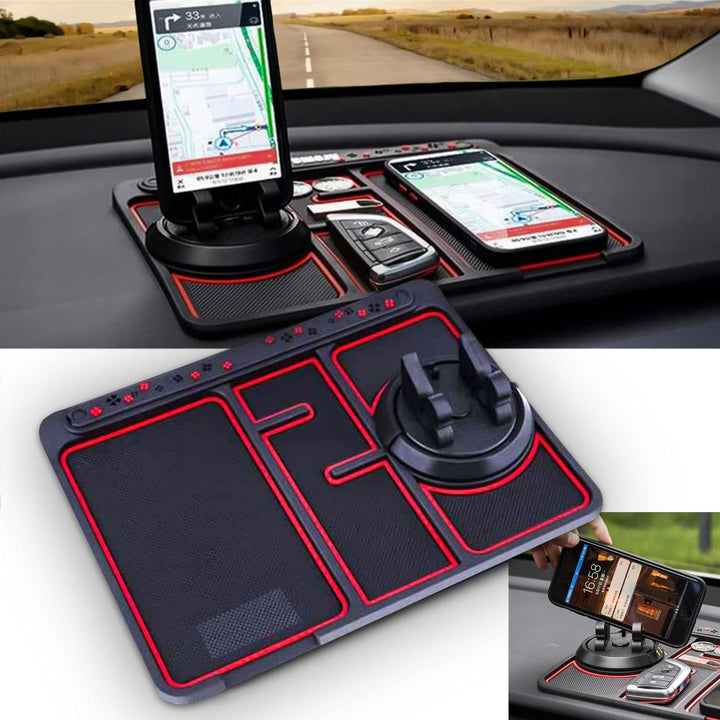 Non-Slip Car Phone Pad For 4-in-1