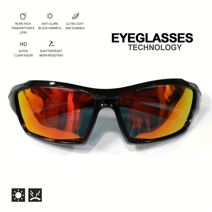 Polarized Sports Glasses With Color Changing Lens For Outdoor