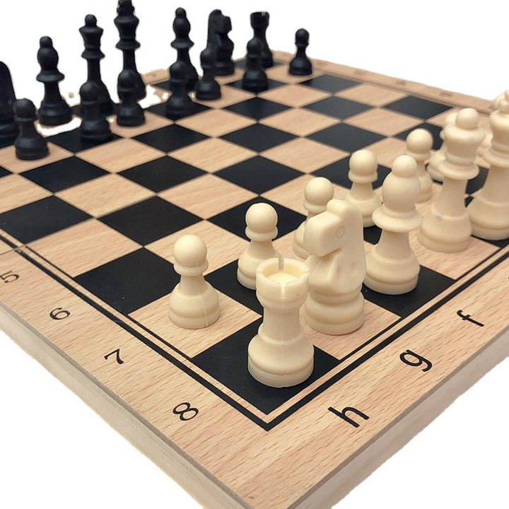 3 In1 Wooden Chess Set