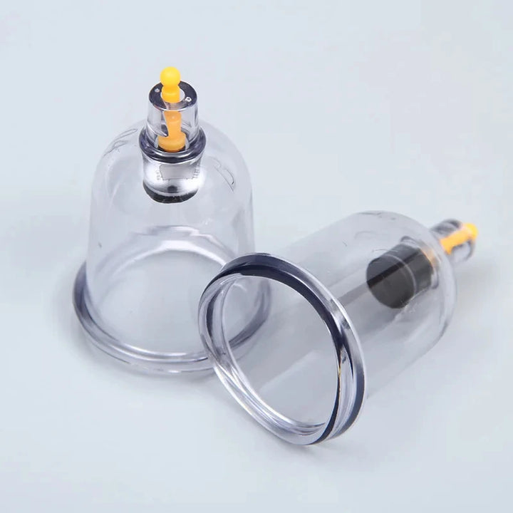 Vacuum Cupping Set Massager Cans Suction Cups Body Care Chinese Medicine Anti-Cellulite