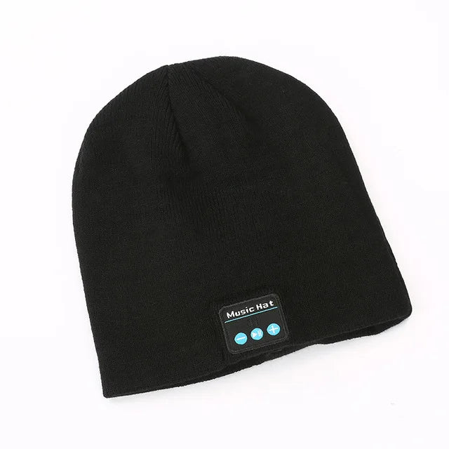 Bluetooth Headphone Wireless Smart Cap Headset Warm Beanie Speaker