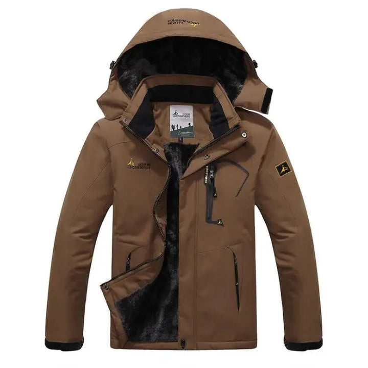 Winter Parka Men Windbreak Plus Thick Warm Windproof Fur Coats Male Military