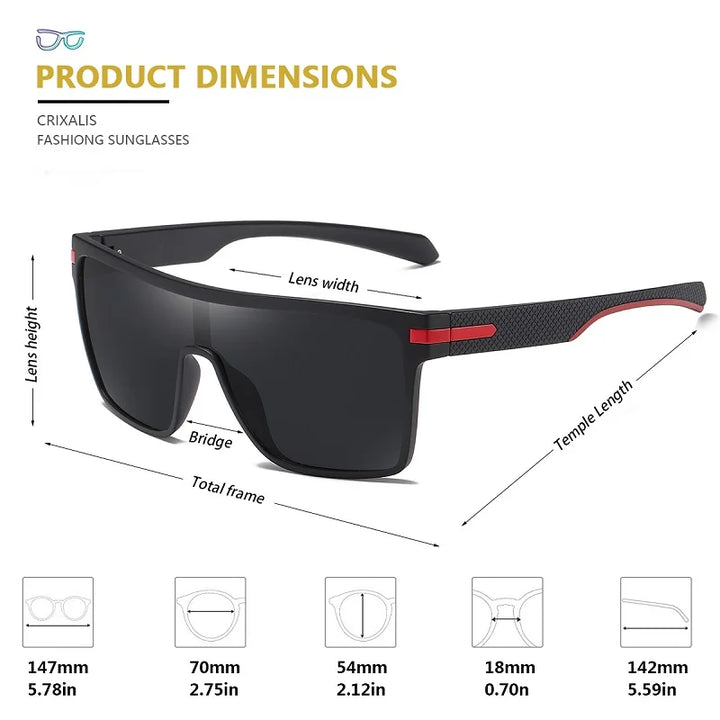 CRIXALIS Fashion Polarize Sunglasses