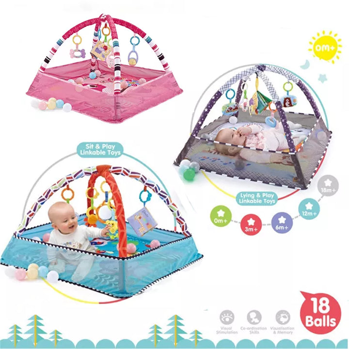 Baby Fitness Frame Crawling Game Blanket Multifunctional