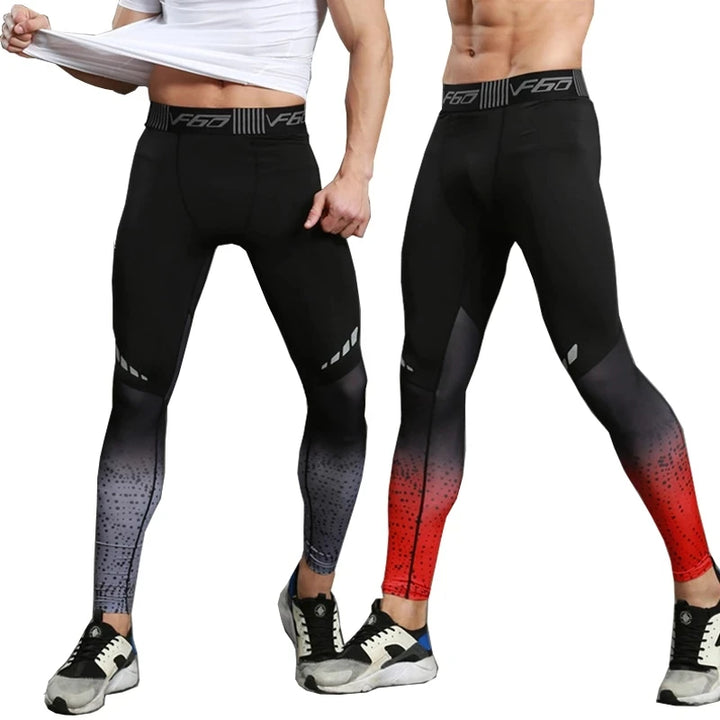 Mens Compression Pants Quick Dry Fit Sportswear Running Tights Men Legging Fitness