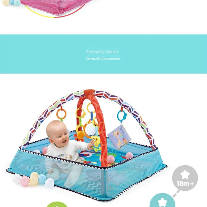 Baby Fitness Frame Crawling Game Blanket Multifunctional