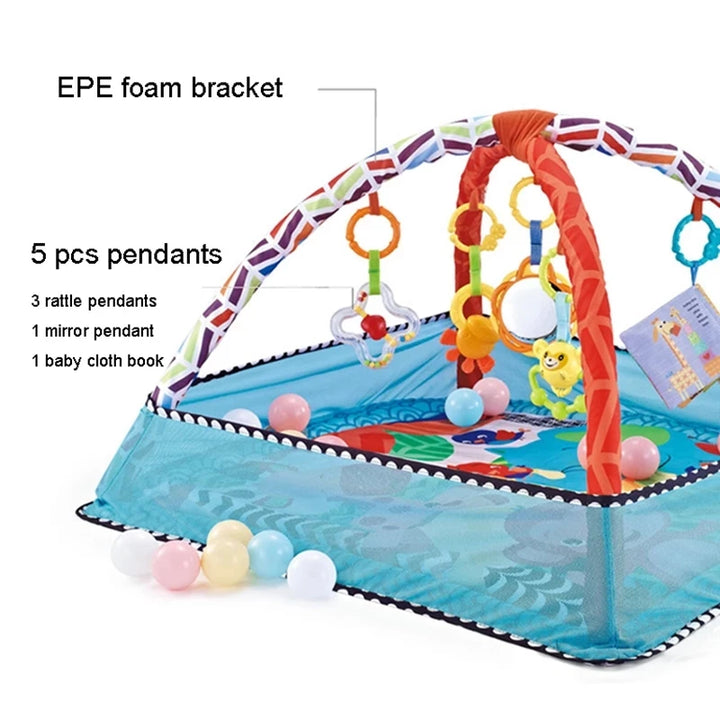 Baby Fitness Frame Crawling Game Blanket Multifunctional