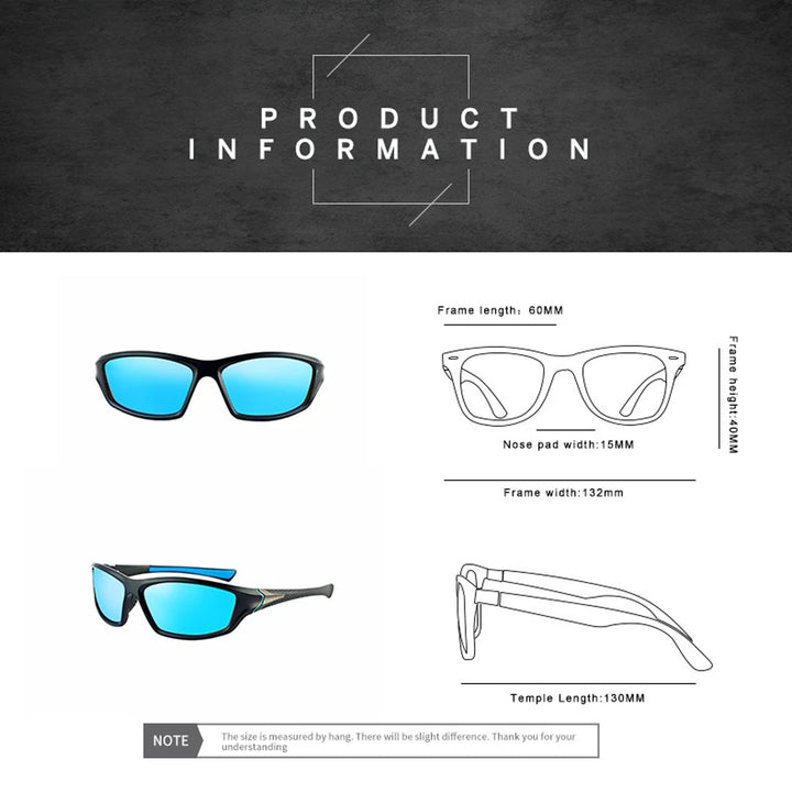 2024 Unisex 100% UV400 Polarised Driving Sun Glasses For Men Polarized