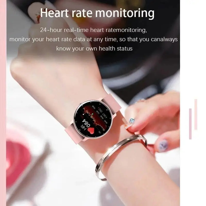 LIGE Waterproof Women Smart Band Watch Real-time Weather Forecast