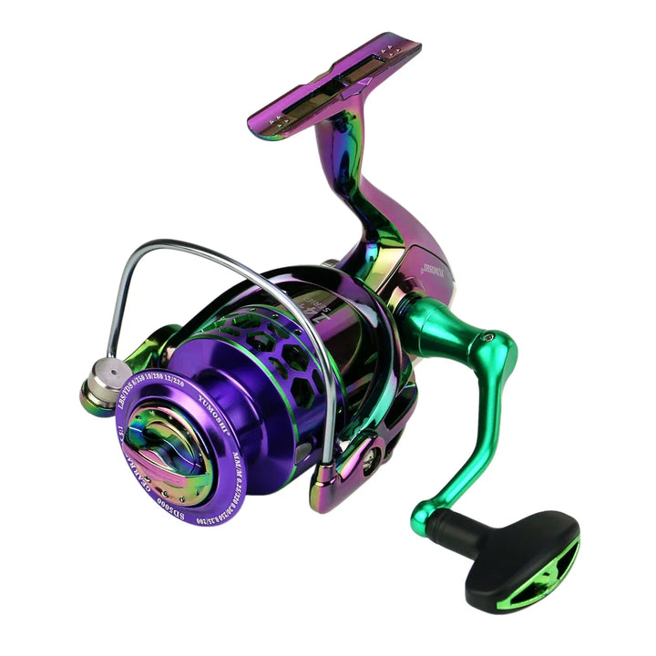 Left/Right Hand SD 2000-7000 Series, 5.5:1 Gear Ratio, 22LB Max Drag, Metal Rocker,Spinning Fishing Reel,For Freshwater Saltw