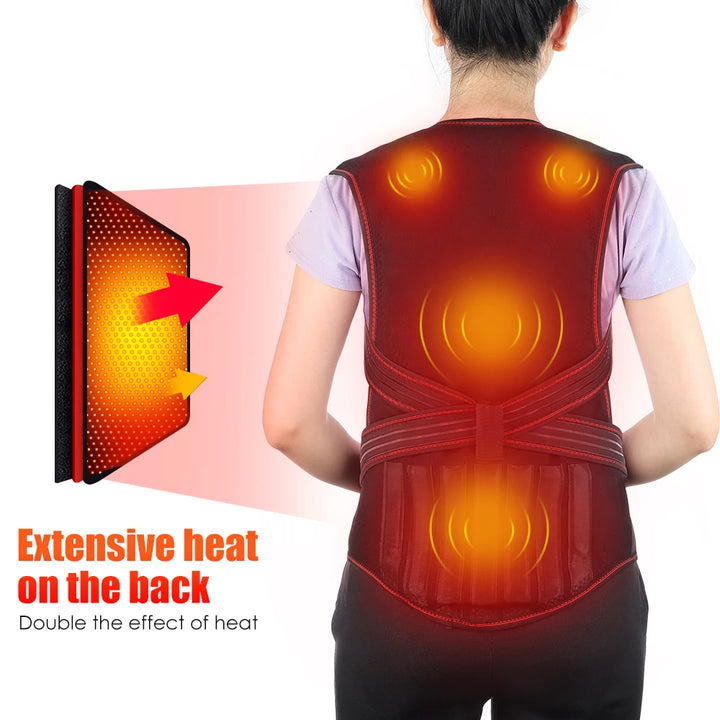 Tourmaline Magnet Heated Vest Magnetic