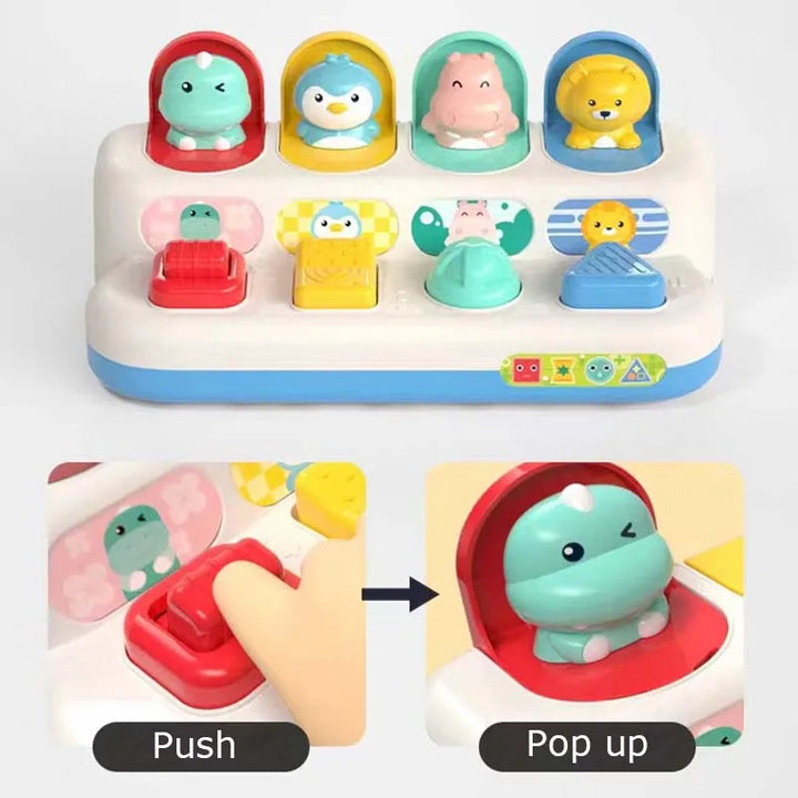 Interactive Activity Pop Up Toy for Babies Cause and Effect Toy Baby