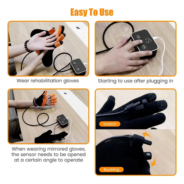 Set of Gloves for Rehabilitation