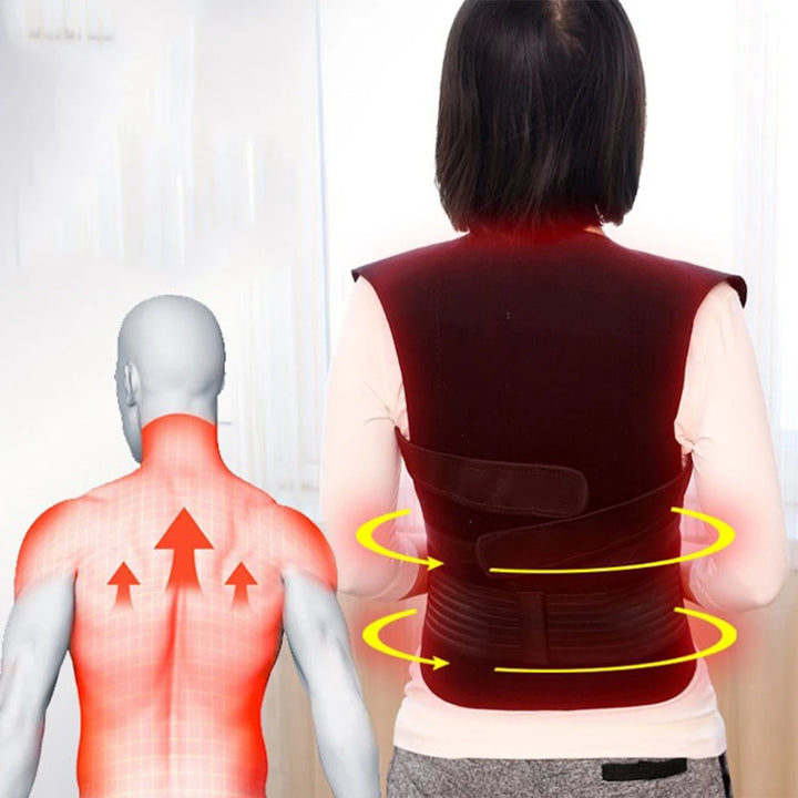 Tourmaline Magnet Heated Vest Magnetic