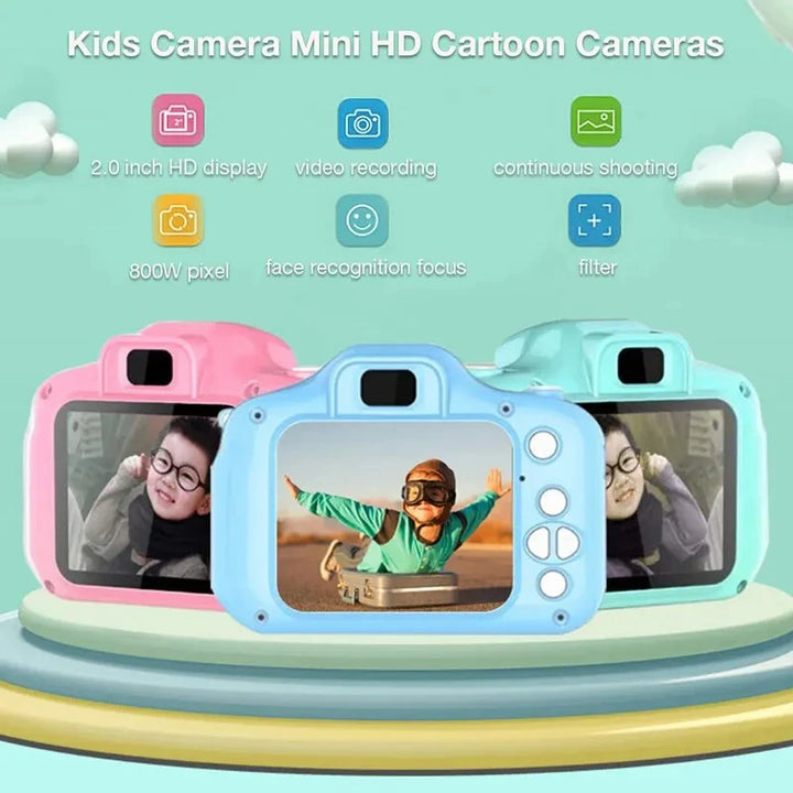 X2 Children Mini Digital Camera Can Take Pictures HD Video Small Camera Photography