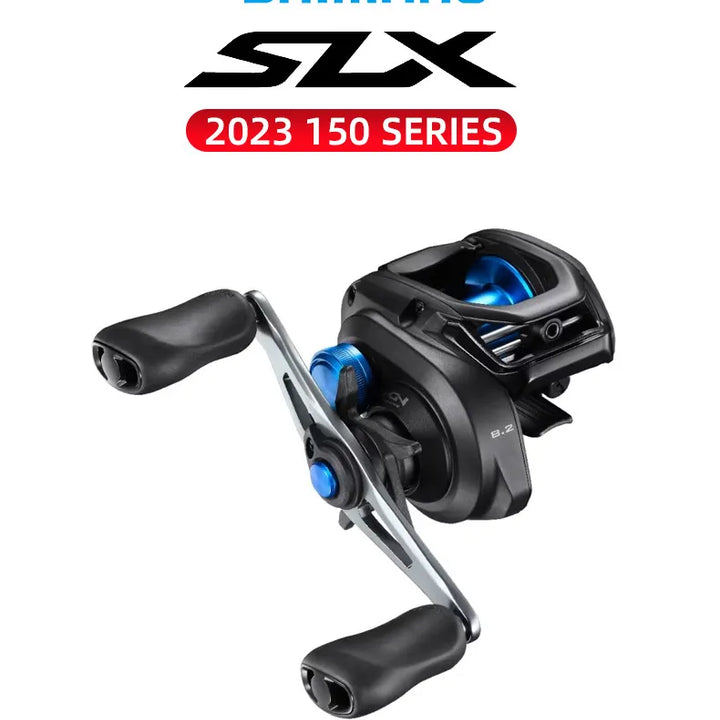 SHIMANO 2023 NEW SLX Baitcasting Fishing Reels 150/151 3/1BB 6.3:1/7.2:1/8.2:1 Max