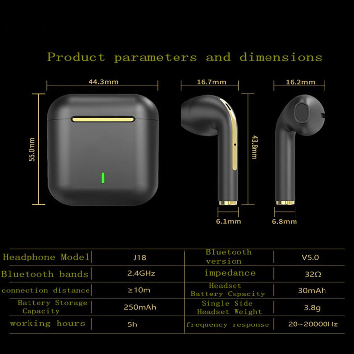 XIAOMI  Wireless Bluetooth Headphones  In Ear Stereo Sports Earphone