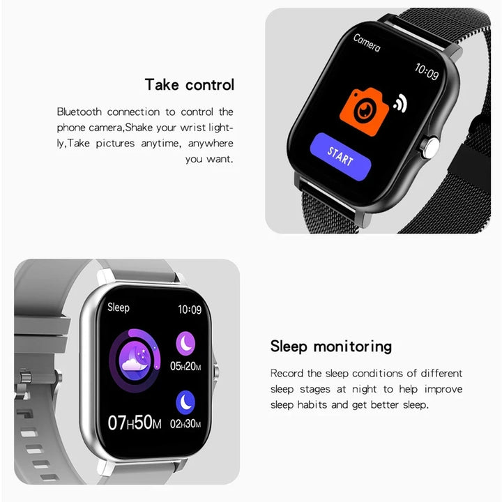 Smart Watch For Men Women Gift For Xiaomi Full Touch Screen Sport Fitness