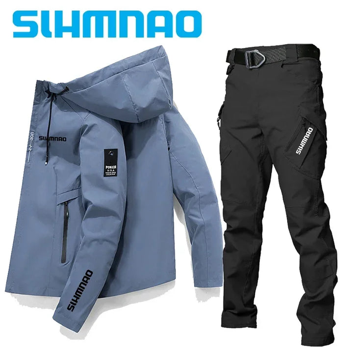 Fishing suit suit jacket tactical pants high quality spring and summer sun protection season