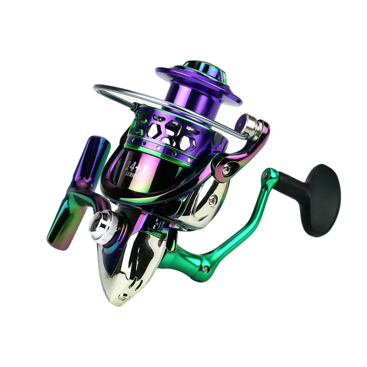 Left/Right Hand SD 2000-7000 Series, 5.5:1 Gear Ratio, 22LB Max Drag, Metal Rocker,Spinning Fishing Reel,For Freshwater Saltw