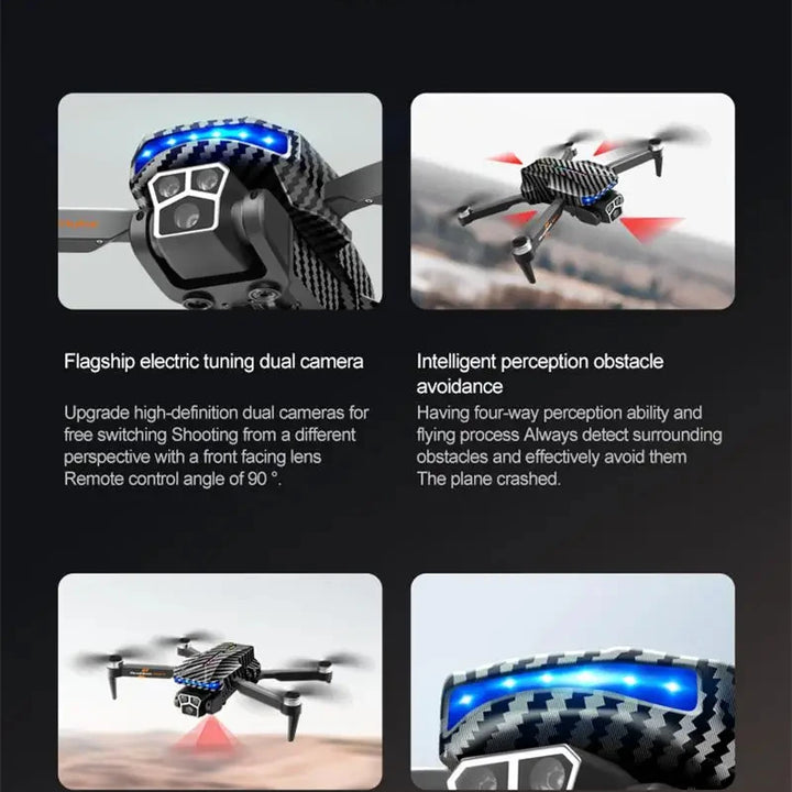 Lenovo D9 DRONE 8K Three Camera Brushless Motor Professional 4K Camera