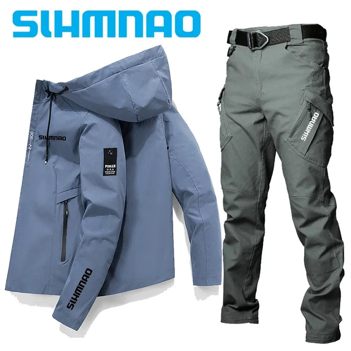 Fishing suit suit jacket tactical pants high quality spring and summer sun protection season