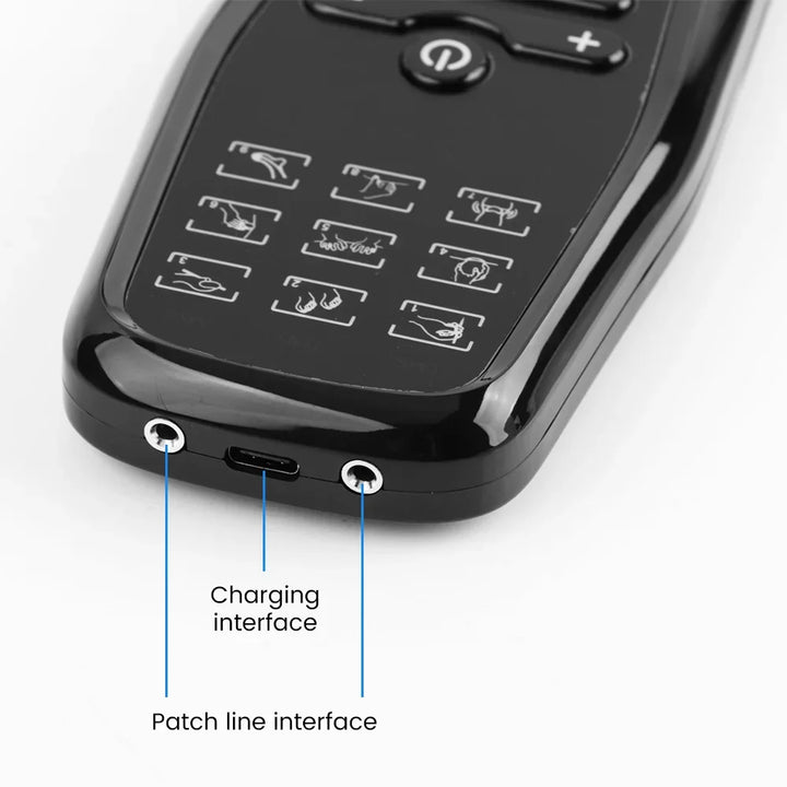 Rechargeable Tens Unit EMS Muscle Stimulator Electric Acupuncture Full  Body Digital Massage