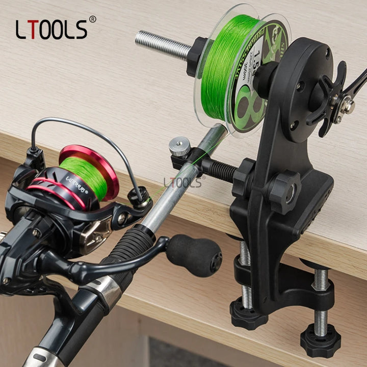 Portable Lightweight Fishing Line Winder Spooler Antirust Sturdy Line Winder Spinning