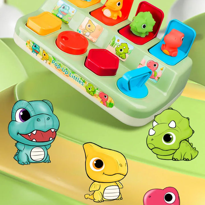 Interactive Activity Pop Up Toy for Babies Cause and Effect Toy Baby