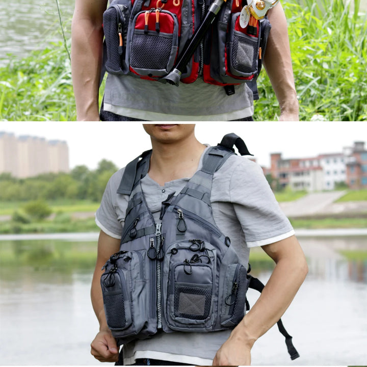 Ghotda Life Jacket for Fishing Professional Sea portable flotation Suit  Summer Big Buoyancy