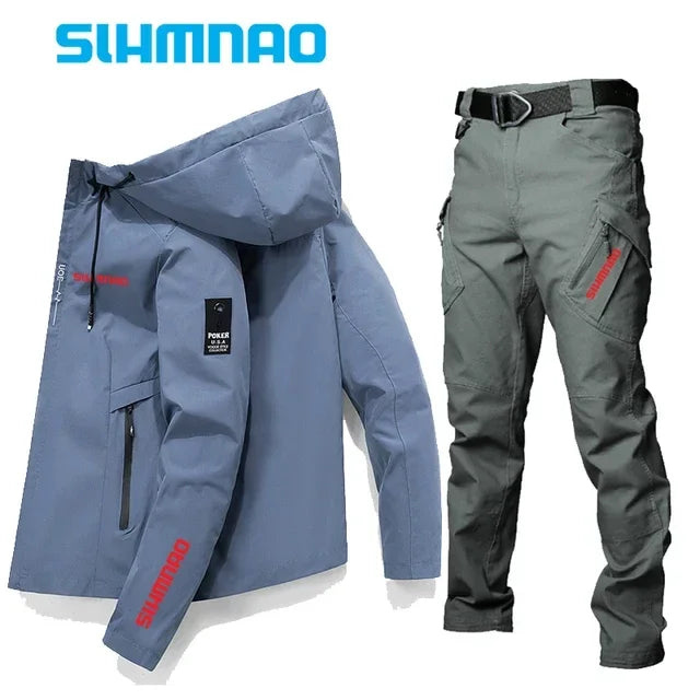 Fishing suit suit jacket tactical pants high quality spring and summer sun protection season