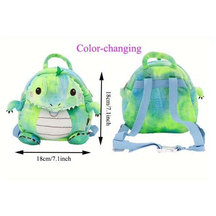 Cartoon Toddler Mini Backpack with Anti-Lost Harness