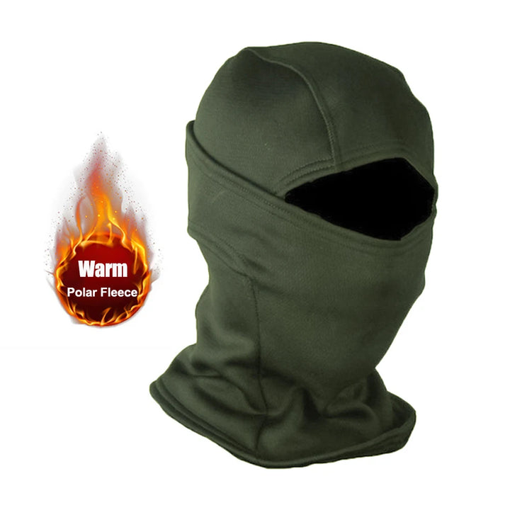 Winter Fleece Warm Camouflage Balaclava Outdoor Cold-proof Ski Cycling Full Face Mask