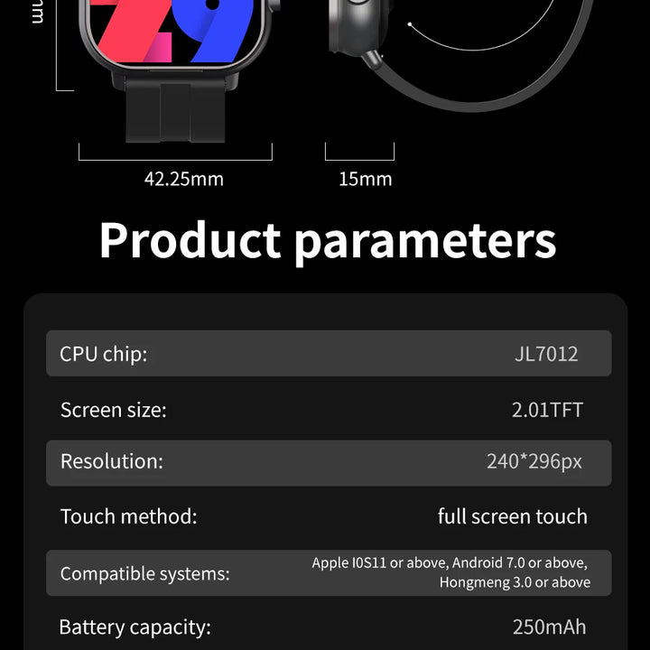 2024 NEW Headset Smart Watch TWS Two In One Wireless Bluetooth