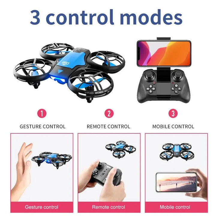 Mini Drone 4k Profession HD Wide Angle Camera 1080P WiFi FPV Drone Camera Height