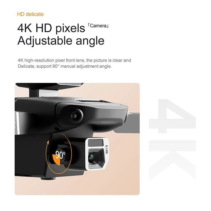 New E100 Drone 8k Profesional HD Camera Fpv WiFi Drones