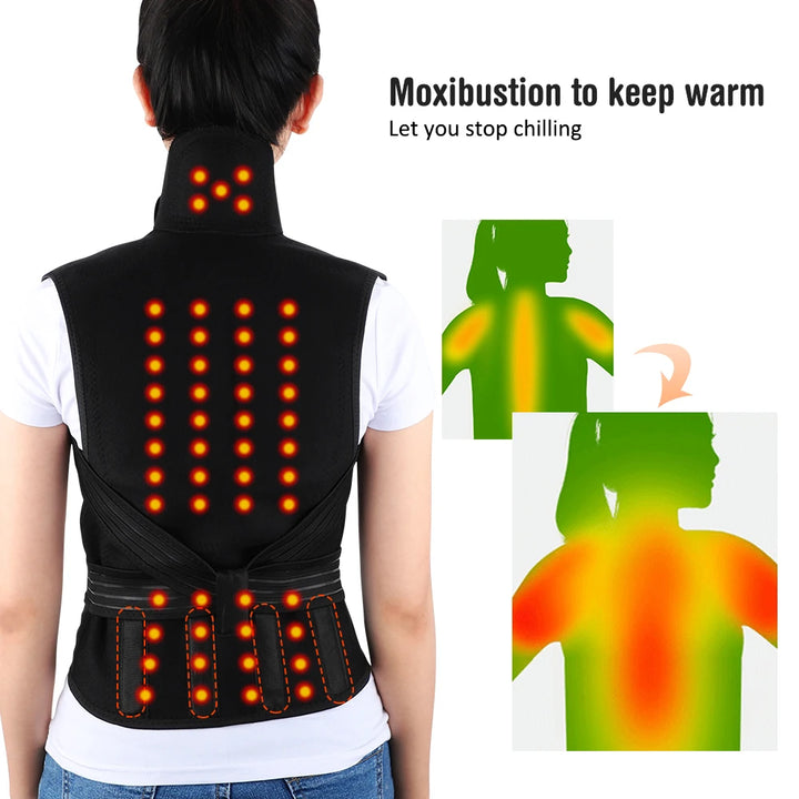 Tourmaline Magnet Heated Vest Magnetic