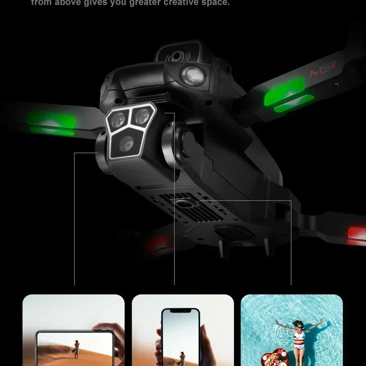 Xiaomi MIJIA M1S Drone 8K Professional HD Three-Camera Brushless Motor