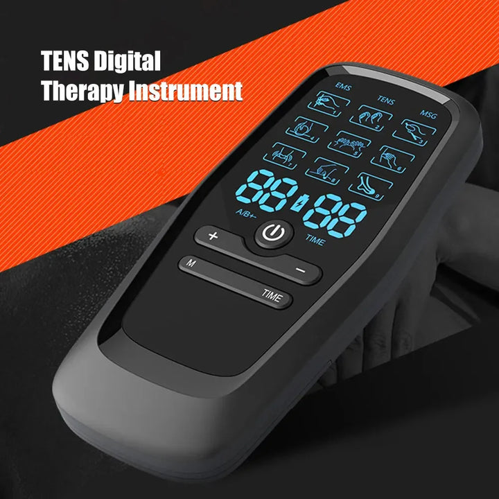 Rechargeable Tens Unit EMS Muscle Stimulator Electric Acupuncture Full  Body Digital Massage