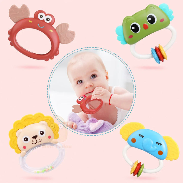 Baby Crib Mobile Rattle Toy For 0-12 Months Infant  Rotating Musical