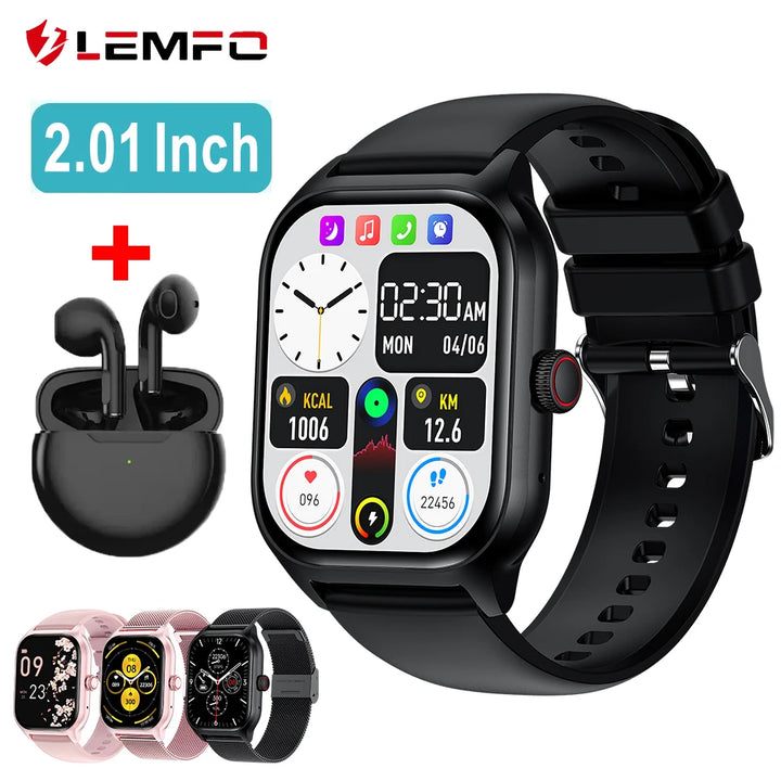 LEMFO LT10 Smart Watch 2024 Android Gift Bluetooth Call Smartwatch 2024