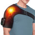 Electric Heating Shoulder Massage Pad, 3-speed Adjustable Heated Back Shoulder Brace