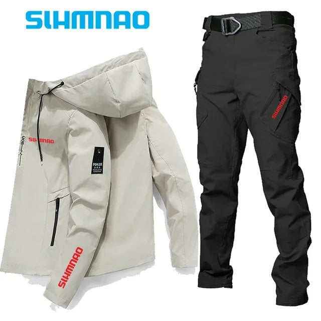 Fishing suit suit jacket tactical pants high quality spring and summer sun protection season