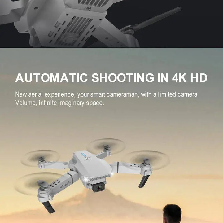 Lenovo E88 Pro Drone 4k Profesional HD 8k Rc Airplane Dual-Camera